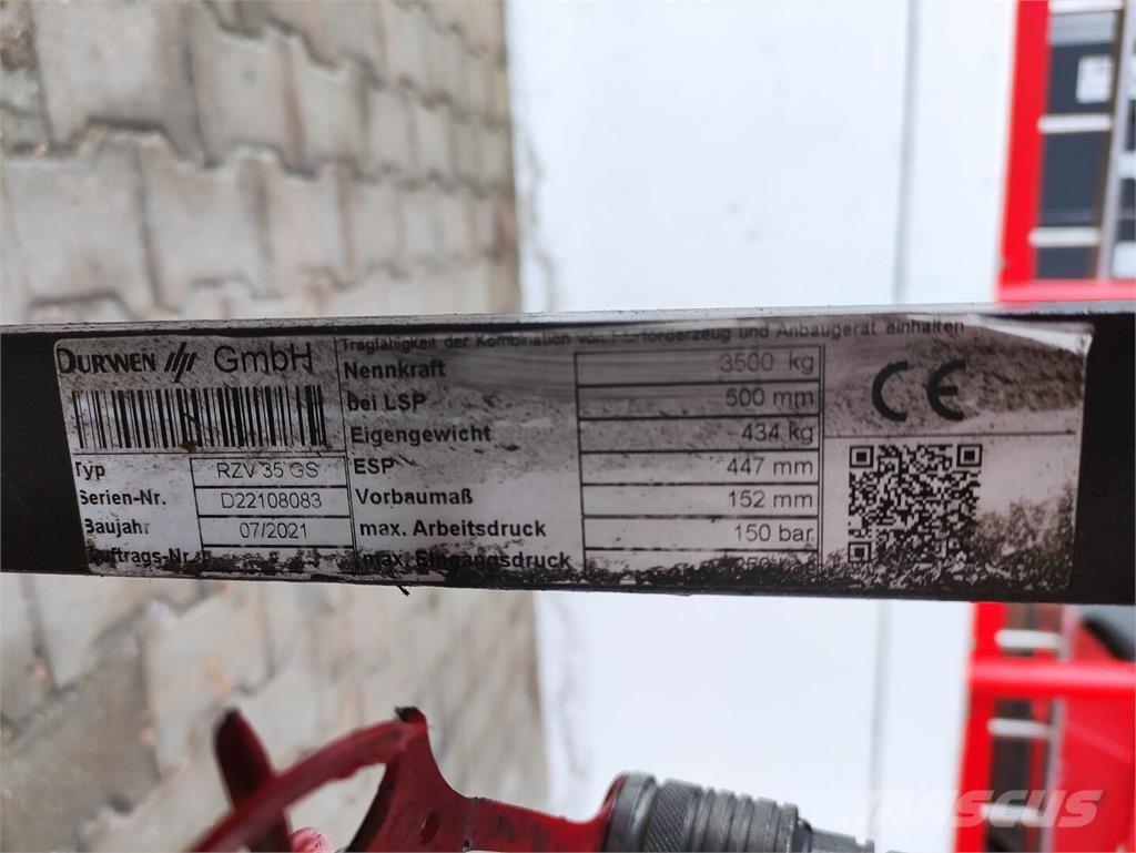 Durwen RZV 35 GS Muud