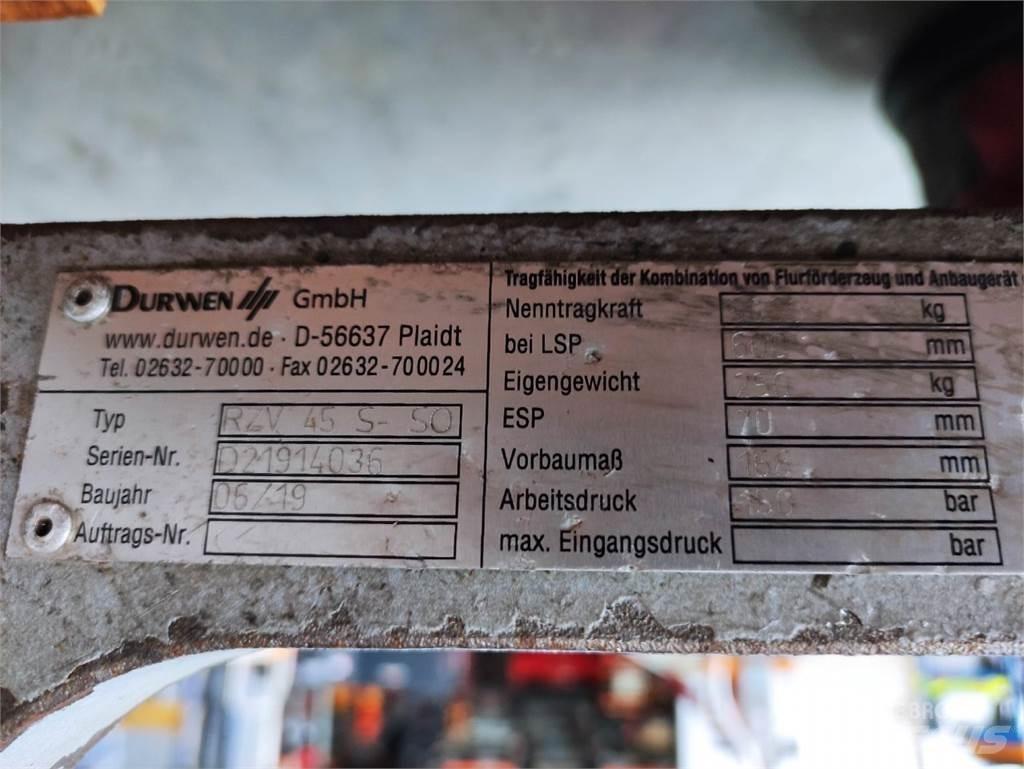 Durwen RZV45S-S0 Muud