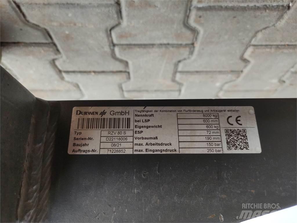 Durwen RZV80S Muud