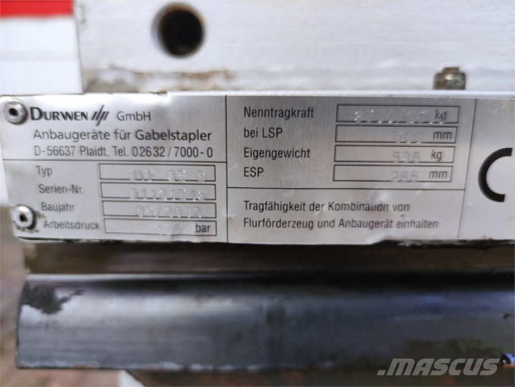 Durwen UVP 35 S Tõstekahvlid