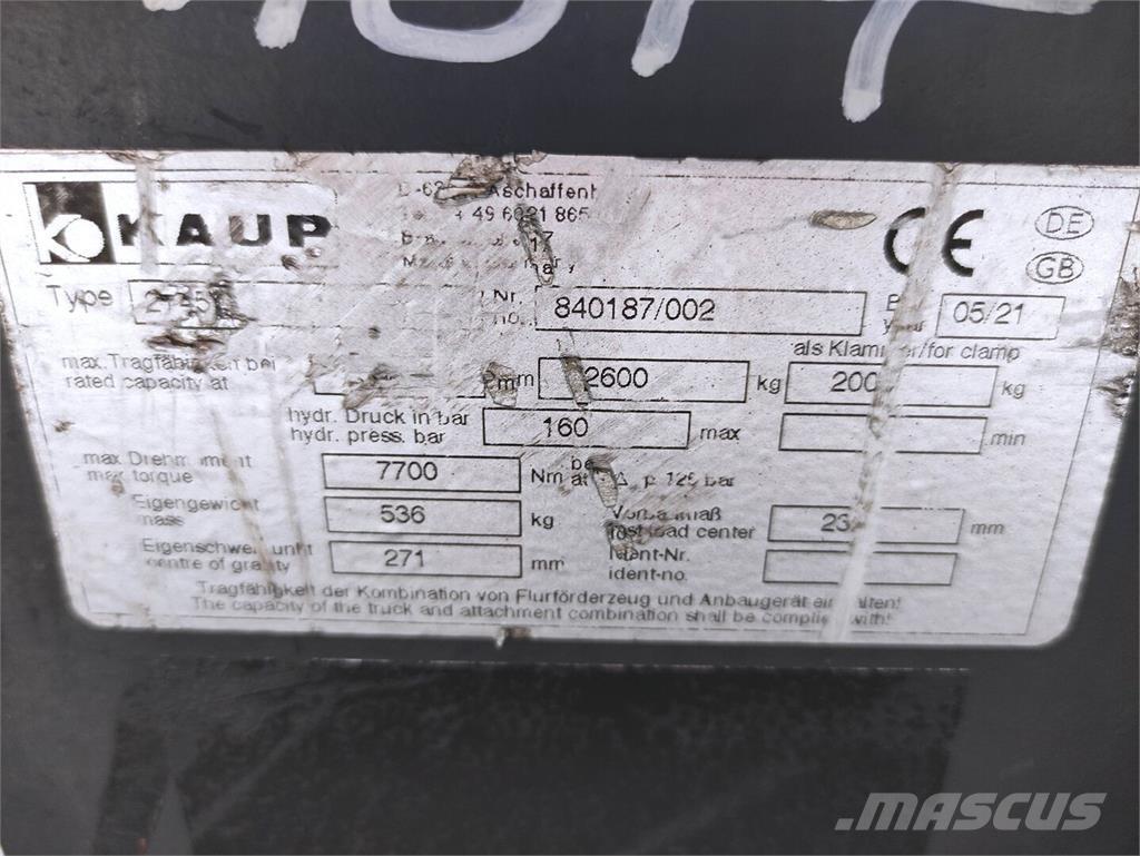 Kaup 2T451 Tõstekahvlid