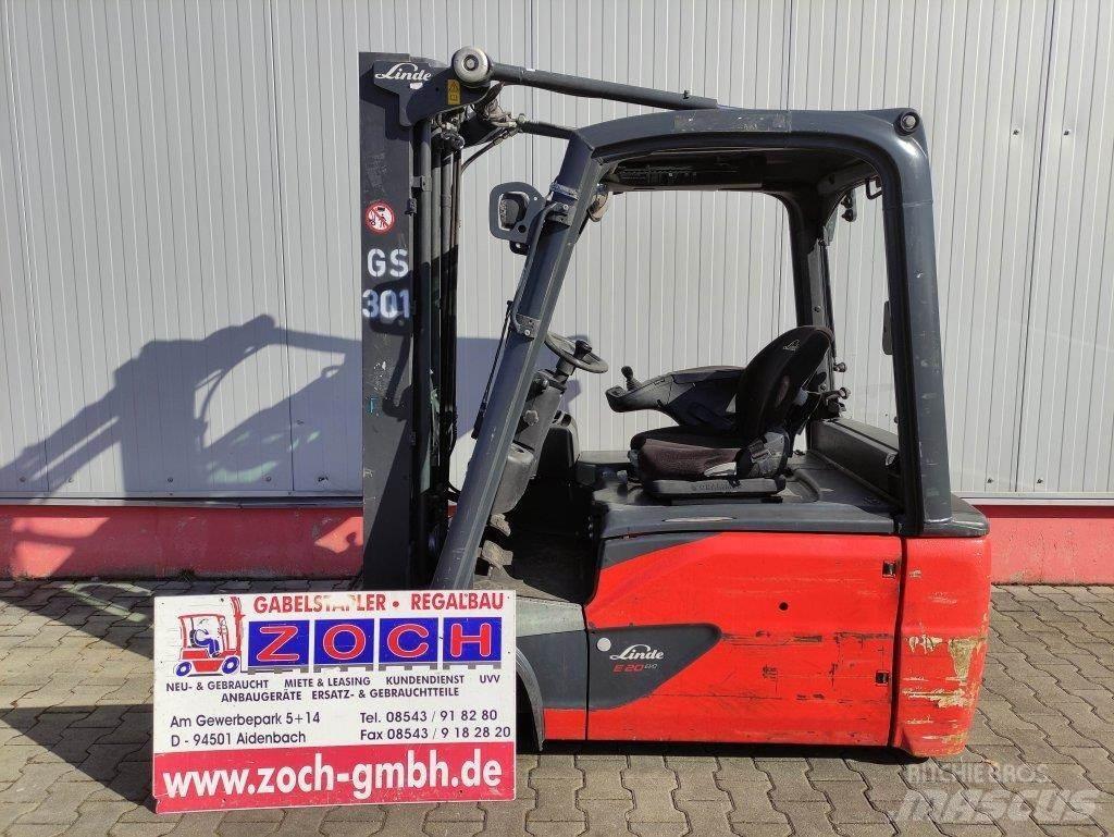 Linde E20L-02-386 Elektritõstukid