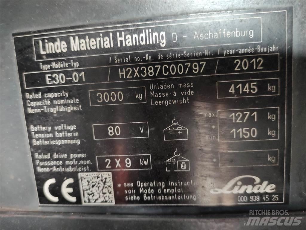 Linde E30-01-387 Elektritõstukid
