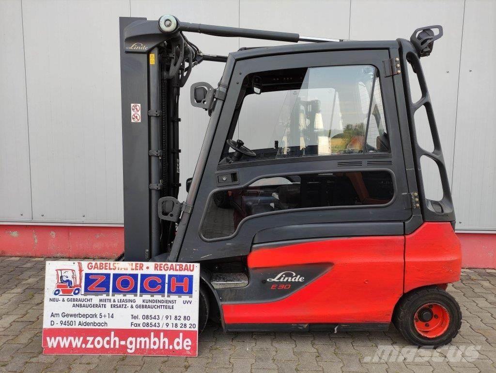 Linde E30L-01-387 Elektritõstukid