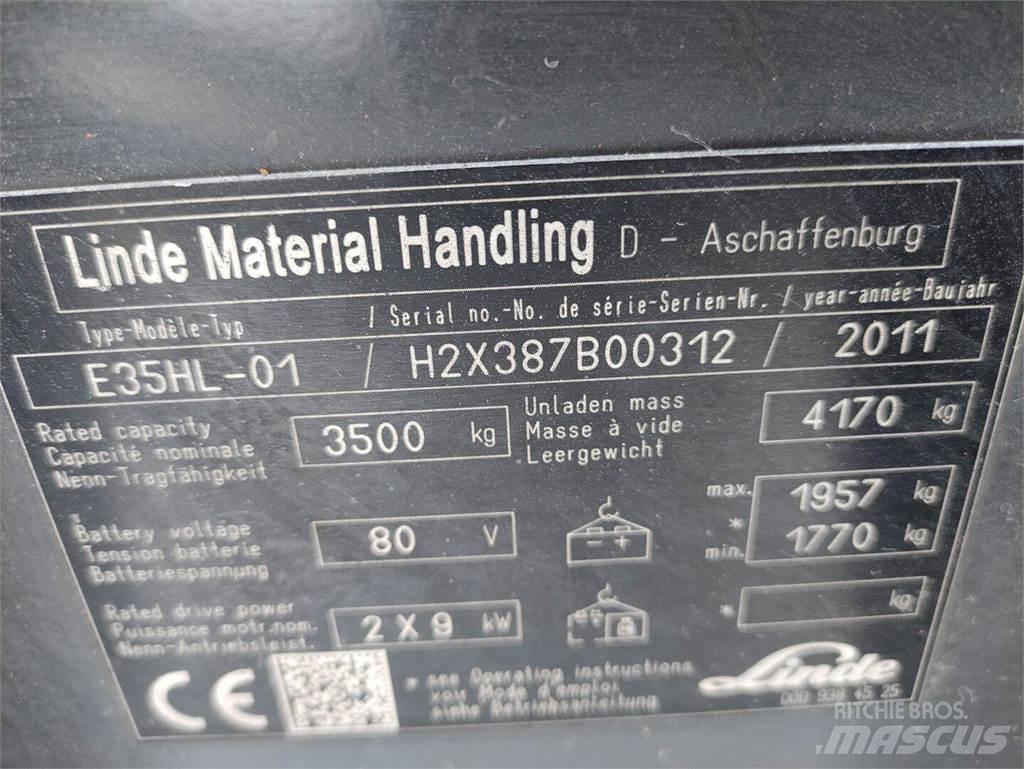 Linde E35HL-01/387 Elektritõstukid