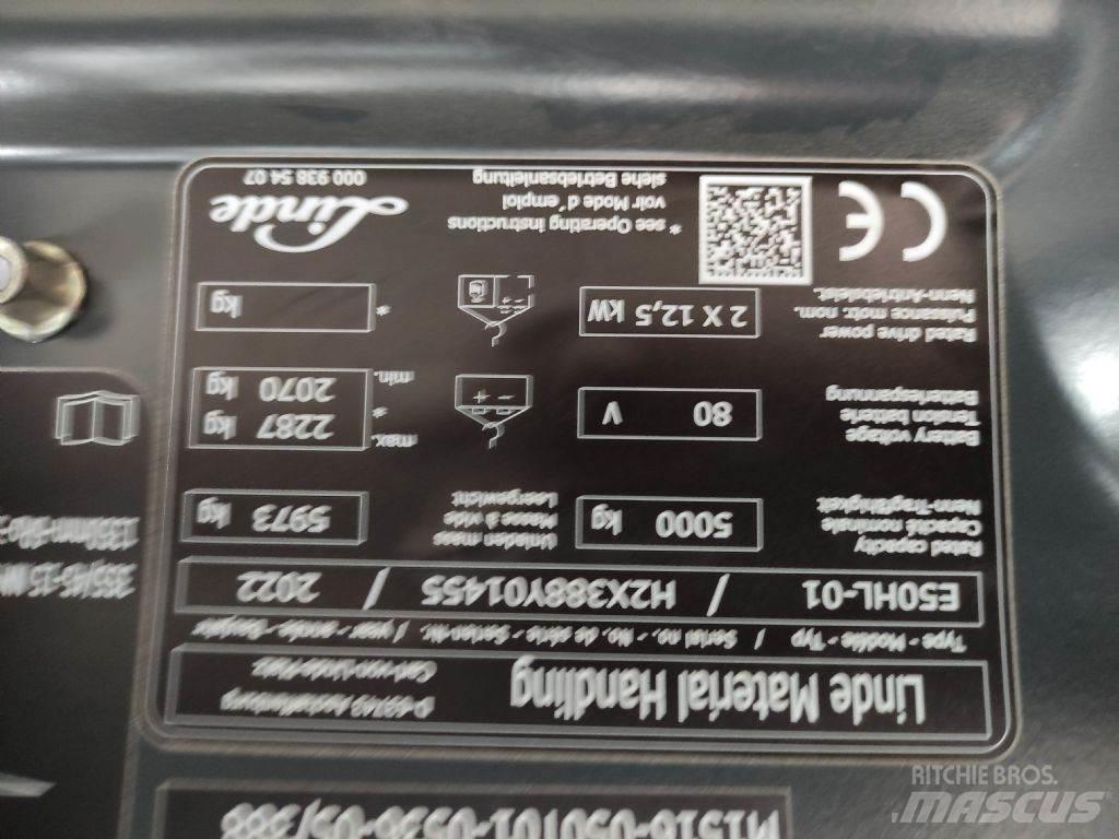 Linde E50HL-01-388 Elektritõstukid