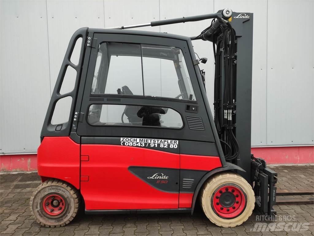 Linde E50HL-01-600 Elektritõstukid