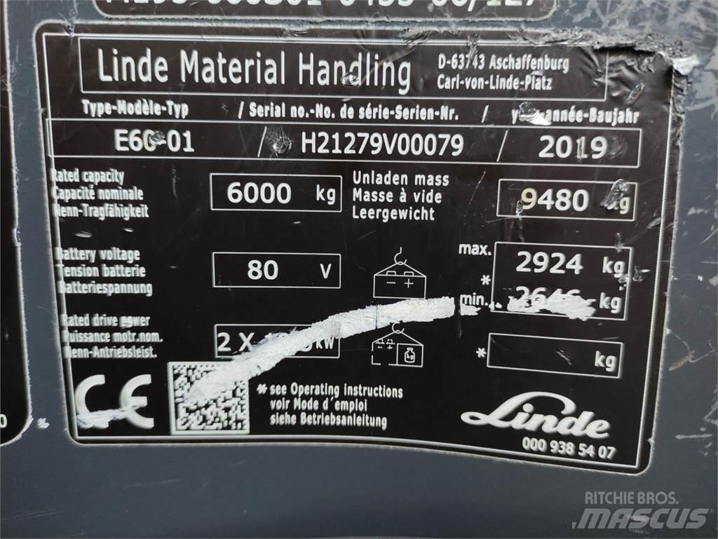 Linde E60-01-1279 Elektritõstukid