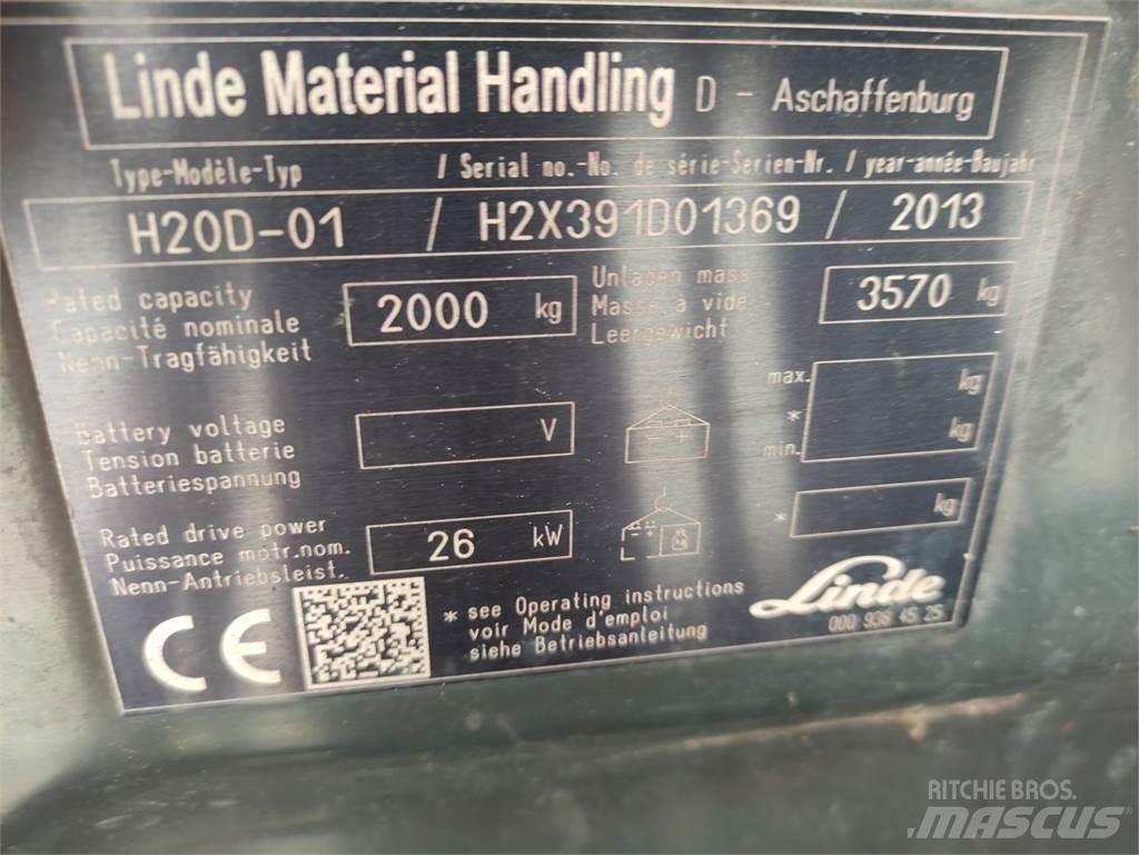 Linde H20D-01-391 Diiseltõstukid