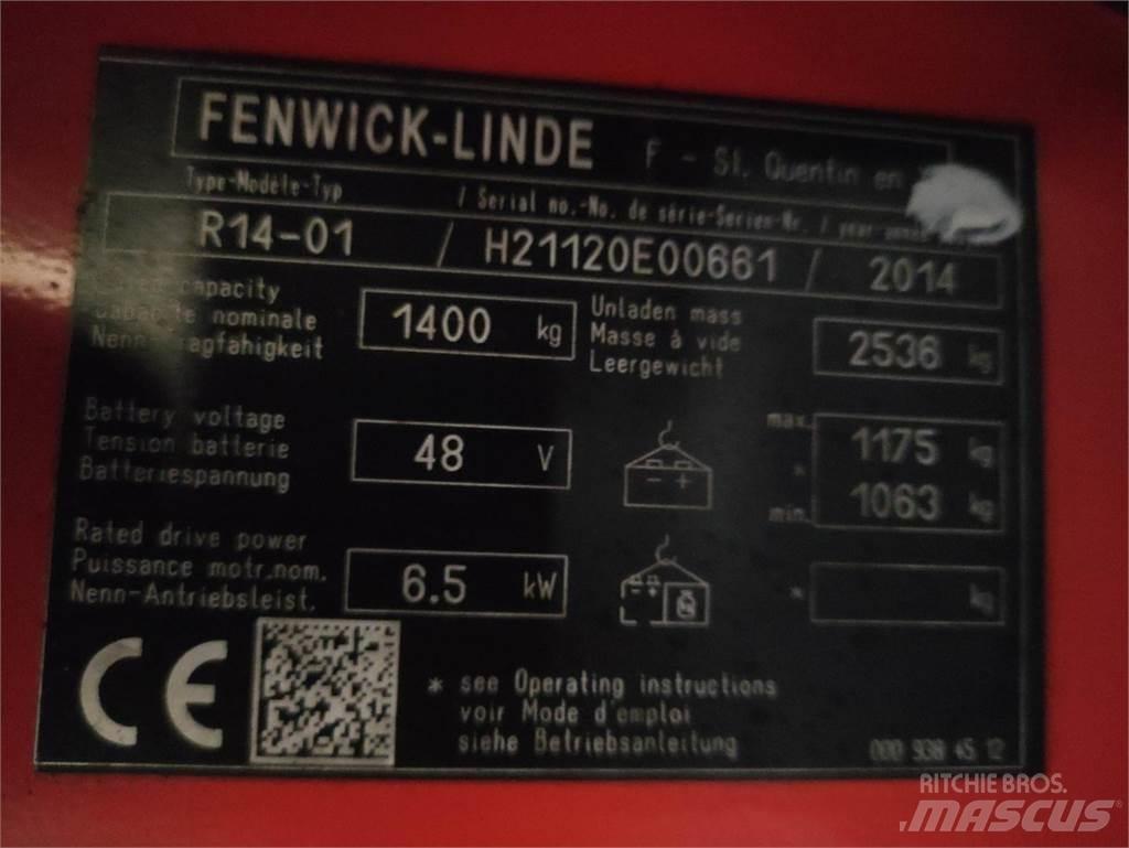 Linde R14-01-1120 Lükandmastiga tõstukid