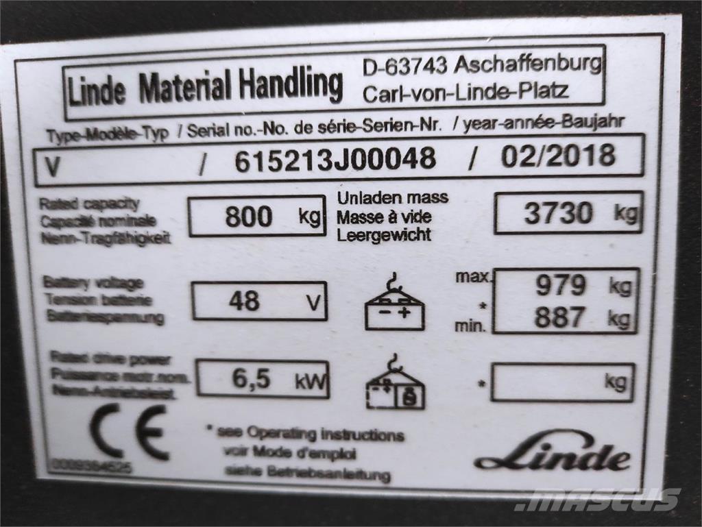 Linde V Modular Kõrged komplekteerimistõstukid