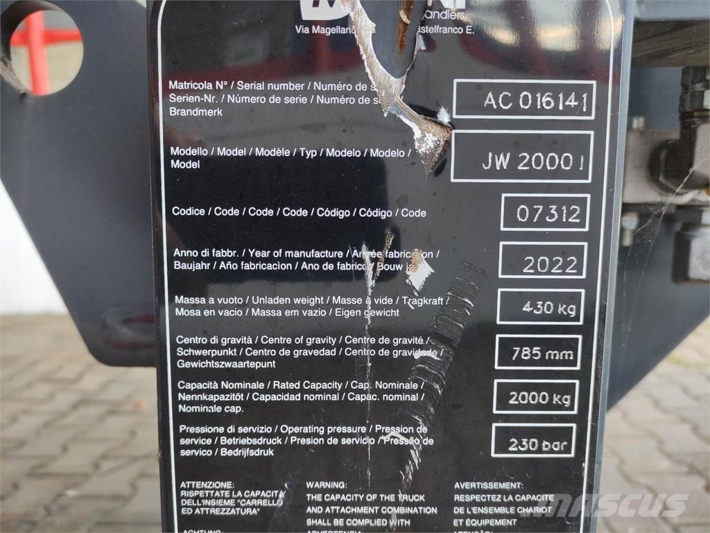 Magni JW2000 Muud