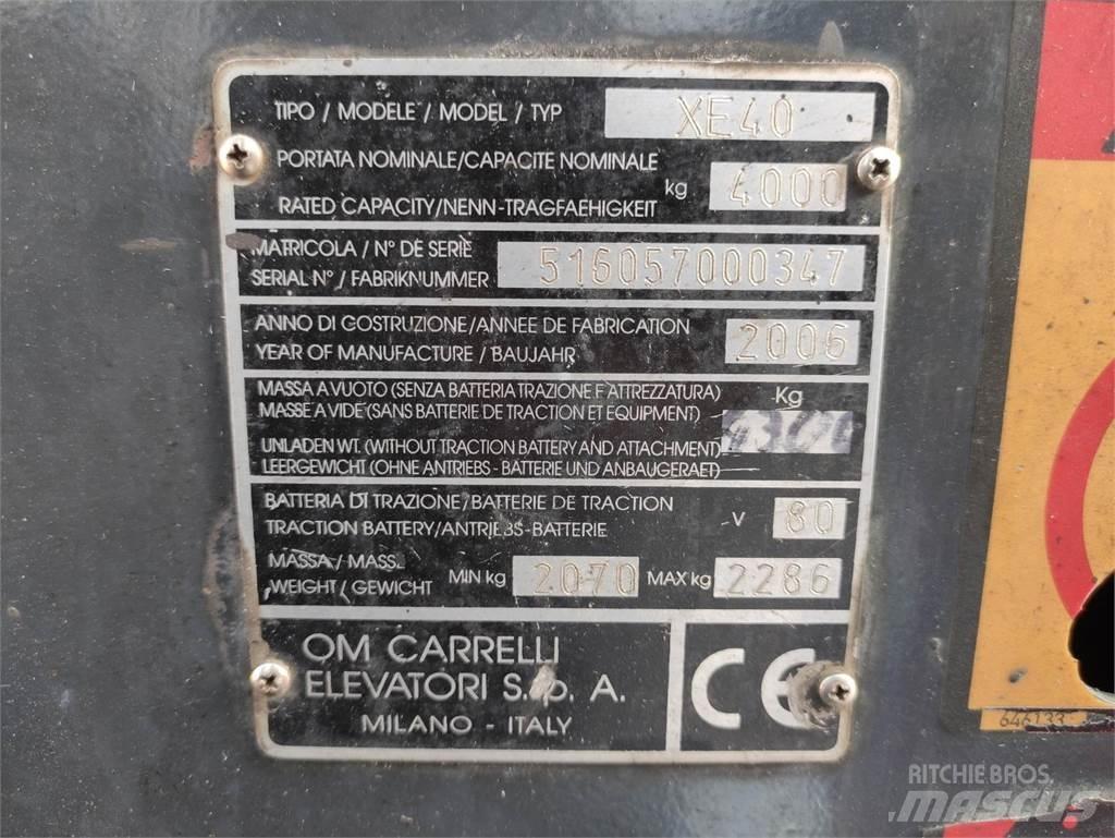Om-Pimespo XE40 Elektritõstukid