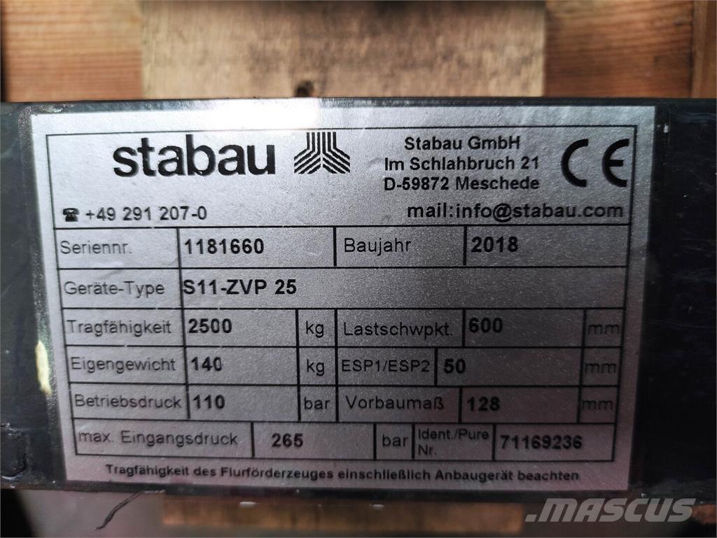 Stabau S11-ZVP25 Muud