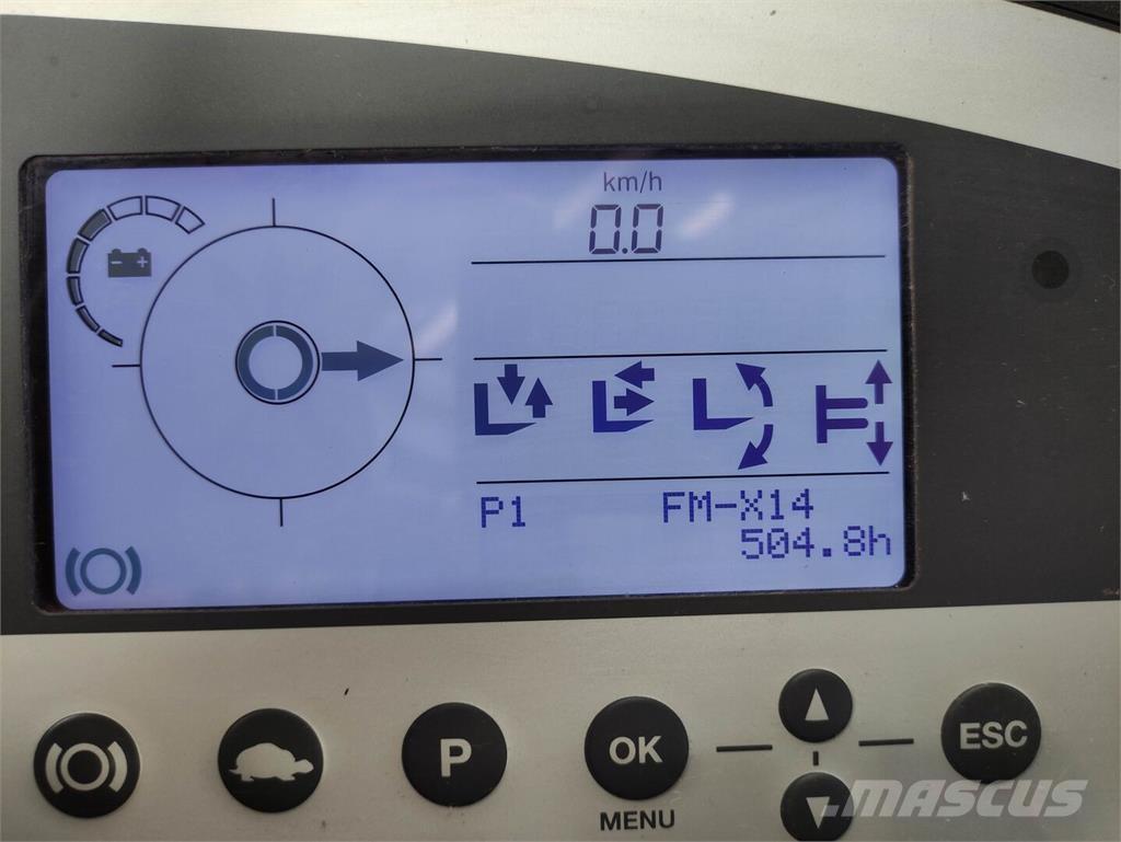 Still FM-X-14 Lükandmastiga tõstukid