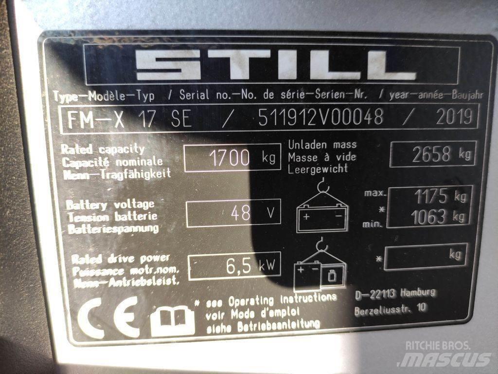 Still FM-X-17-SE Lükandmastiga tõstukid