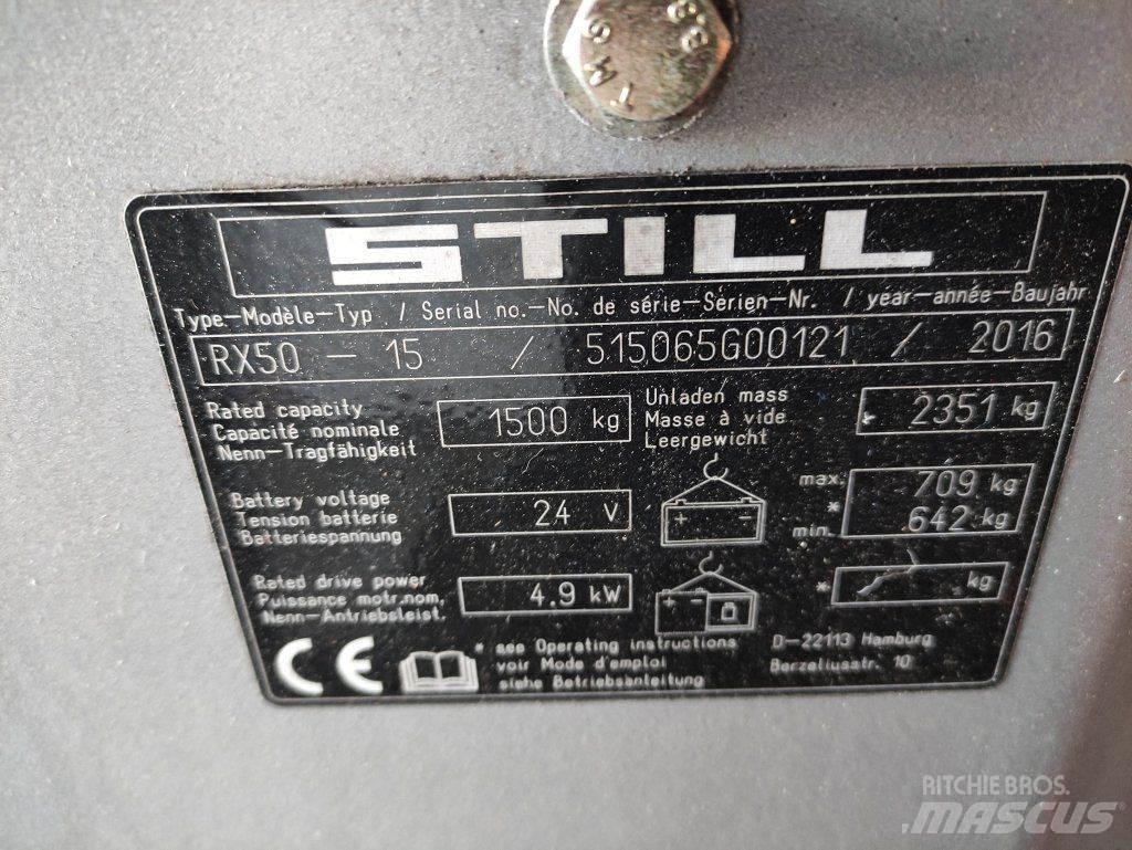 Still RX50-15 Elektritõstukid
