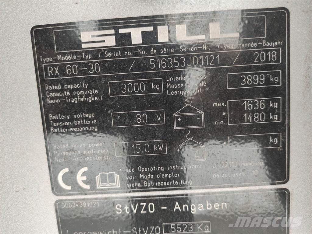 Still RX60-30 Elektritõstukid