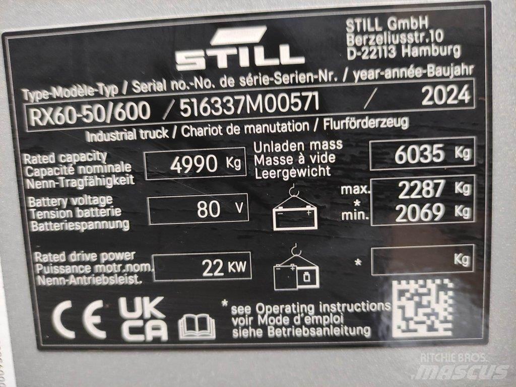 Still RX60-50/600 Elektritõstukid