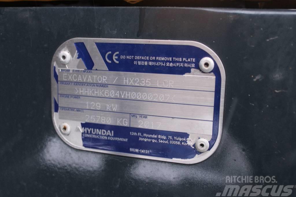 Hyundai HX 235 LCR / Engcon, 3D-laite, 2 kauhaa, Hieno! Roomikekskavaatorid