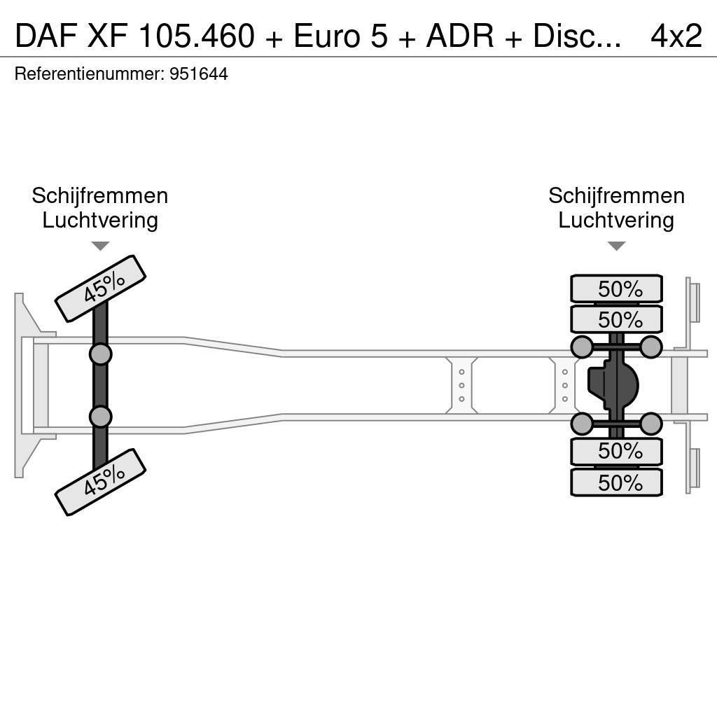 DAF XF 105.460 + Euro 5 + ADR + Discounted from 17.950 Raamautod