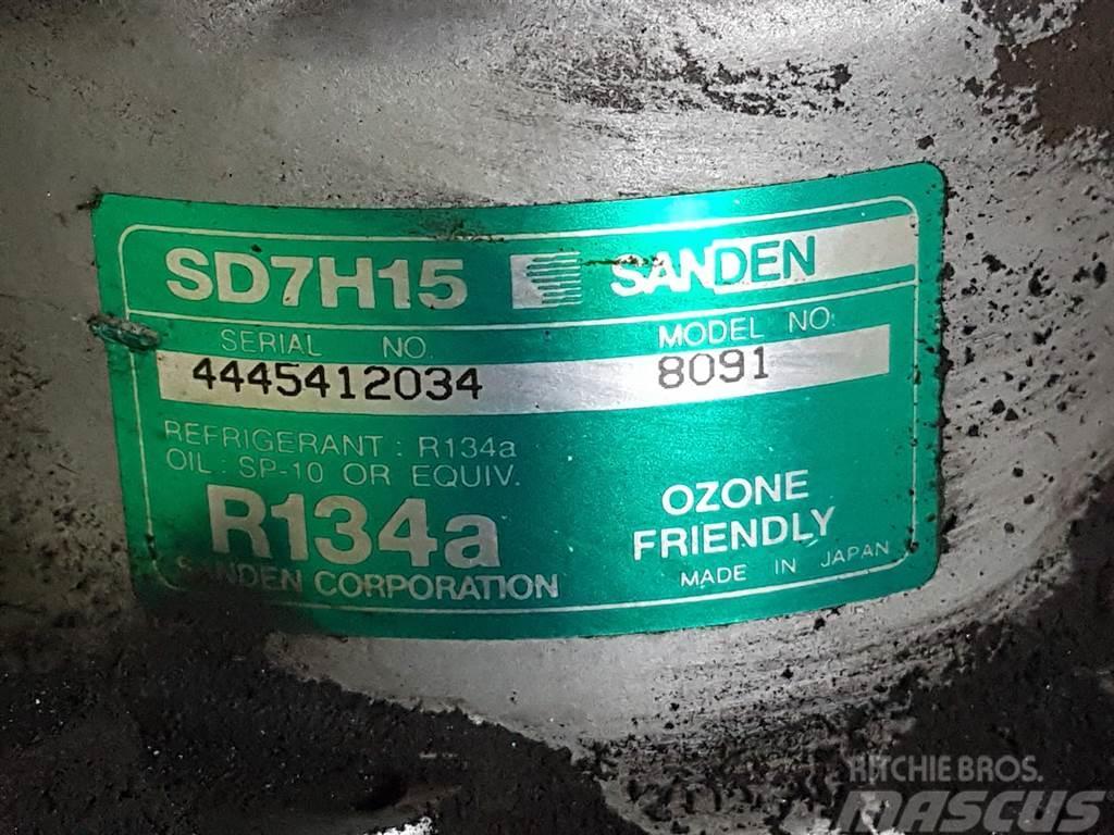  Sanden SD7H15-8091-Compressor/Kompressor/Aircopomp Mootorid