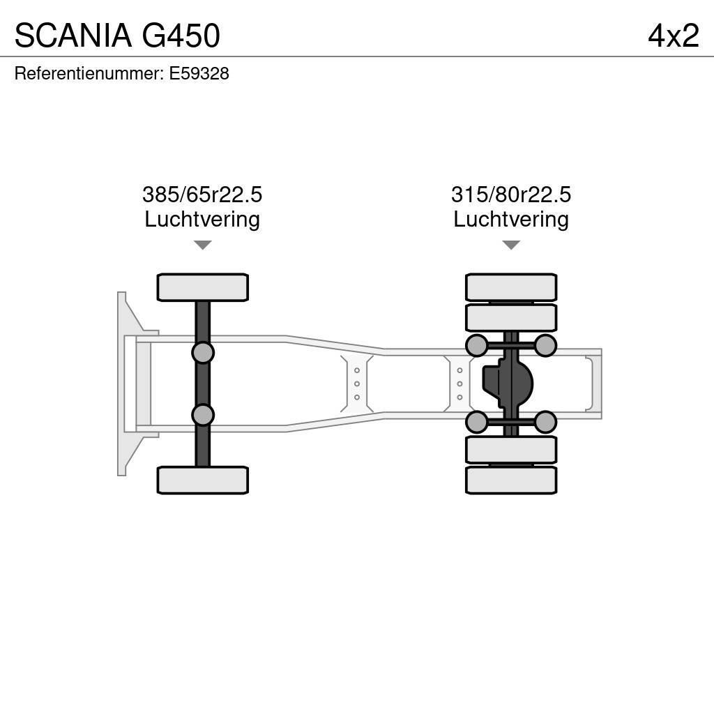 Scania G450 Sadulveokid