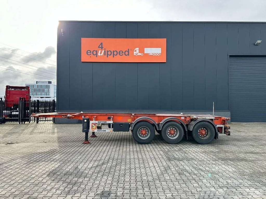 LAG 20FT/30FT CHASSIS, ADR (EXII, EXIII, FL, AT), BPW+ Konteinerveo poolhaagised