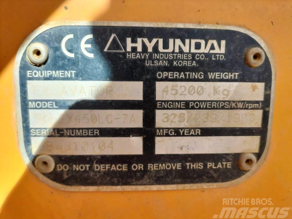 Hyundai Robex 450 LC-7 A Ekskavaatorlaadurid