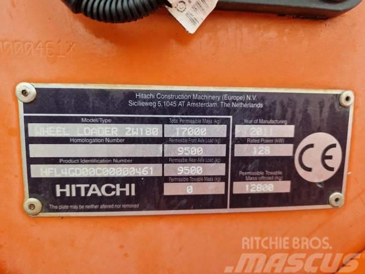 Hitachi ZW 180 Rataslaadurid