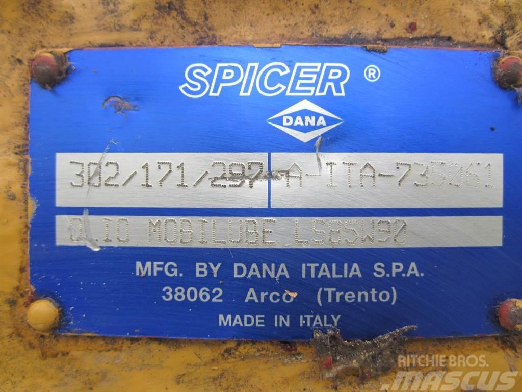 Spicer Dana 302/171/297 - Axle/Achse/As Sillad