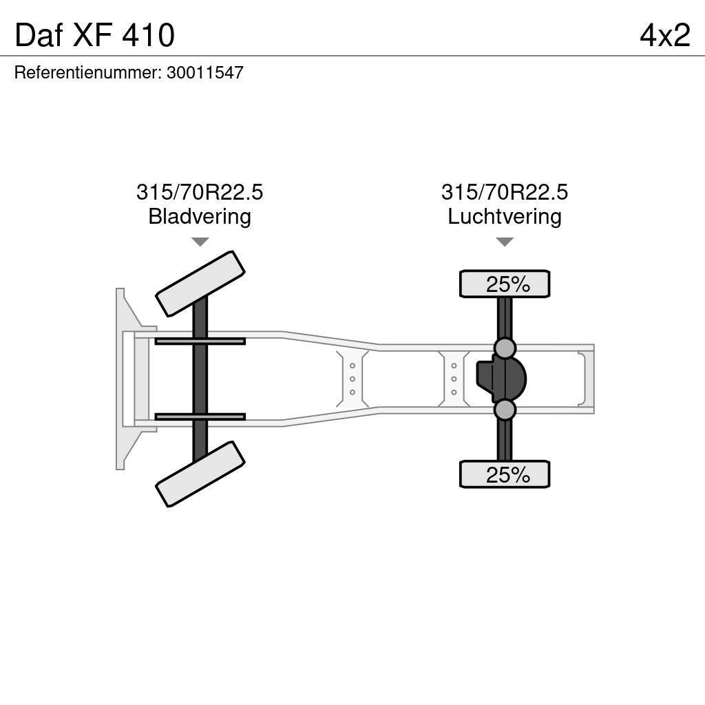 DAF XF 410 Sadulveokid
