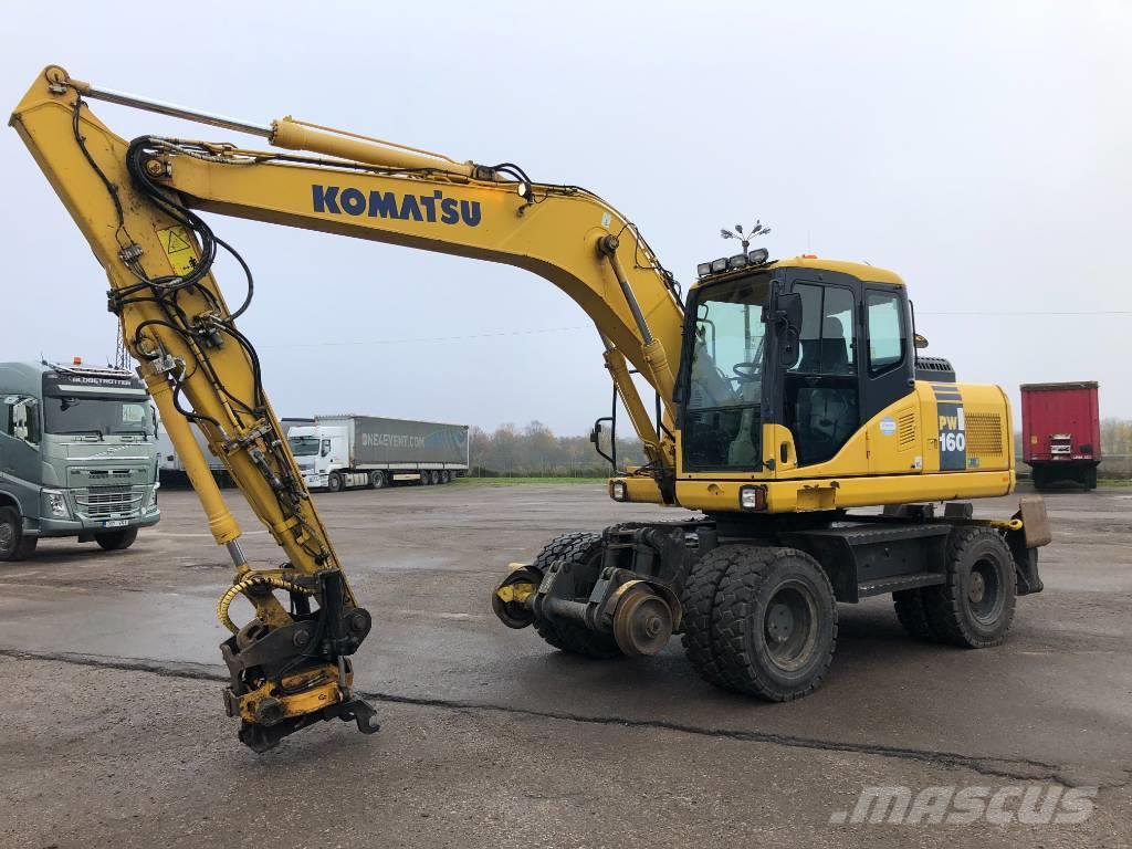 Komatsu PW160-7E0 Ratasekskavaatorid