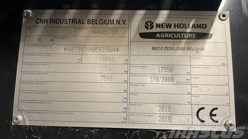New Holland FR780 T4B Silokombainid