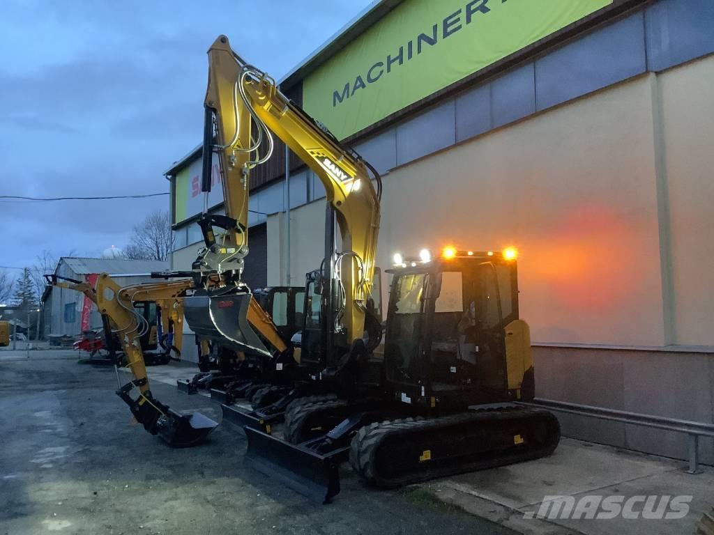 Sany SY80U Väikeekskavaatorid 7t-12t