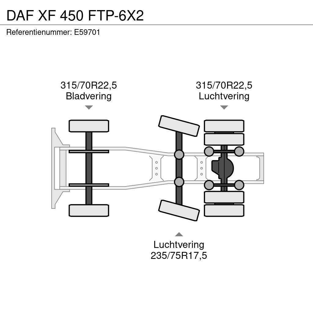 DAF XF 450 FTP-6X2 Sadulveokid