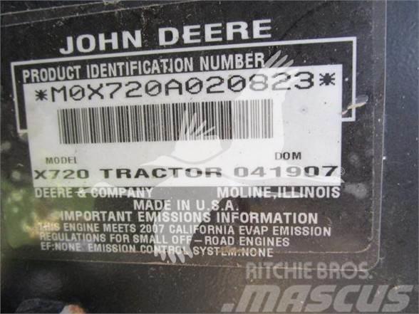 John Deere X720 Murutraktorid