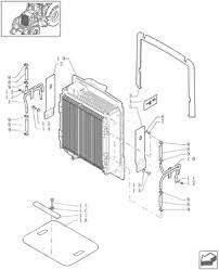 New Holland - Furtun radiator - 84329358 Radiaatorid