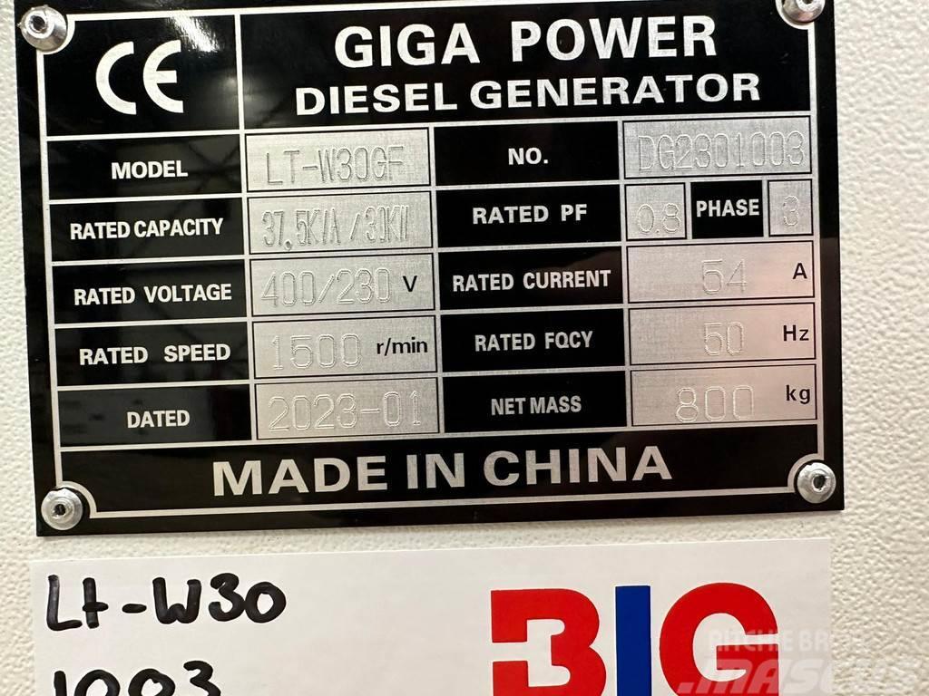  Giga power 37.5 KVA closed generator set - LT-W30G Muud generaatorid