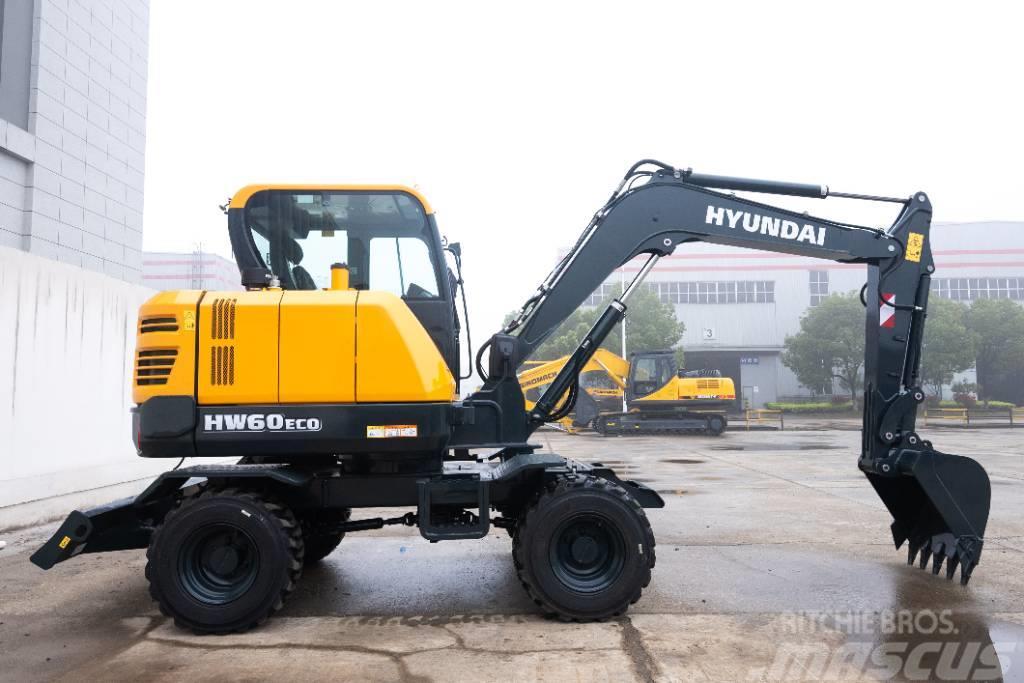 Hyundai New Brand Wheel Excavator Ratasekskavaatorid