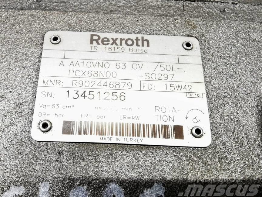 CLAAS Axion 830 {Rexroth A10V} main pump Hüdraulika