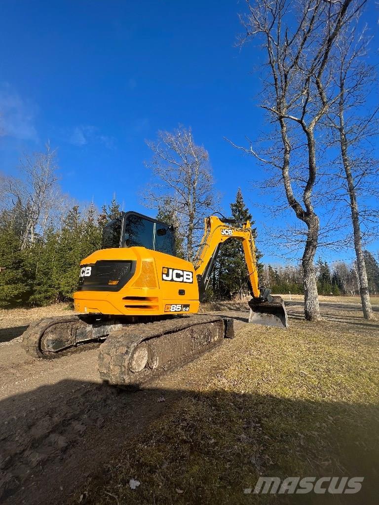 JCB 85 z-2 Väikeekskavaatorid 7t-12t
