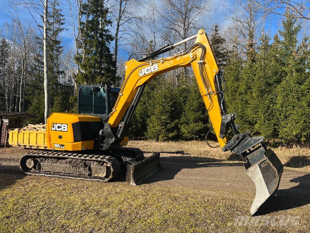 JCB 85 z-2 Väikeekskavaatorid 7t-12t