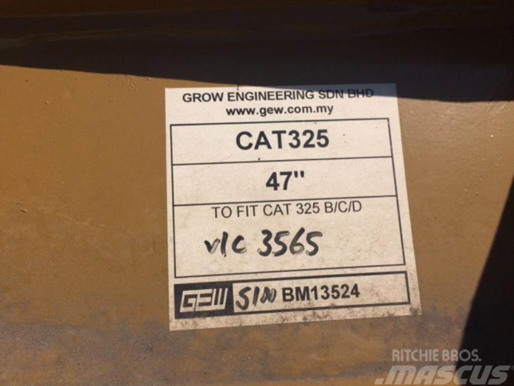 CAT 325B / 325C / 325D 47 inch HDbucket Kopad