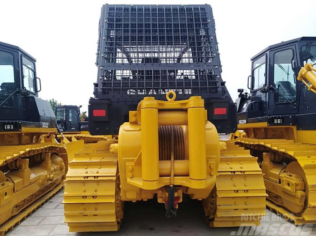 Shantui SD22F forest lumbering type with winch Buldooserid
