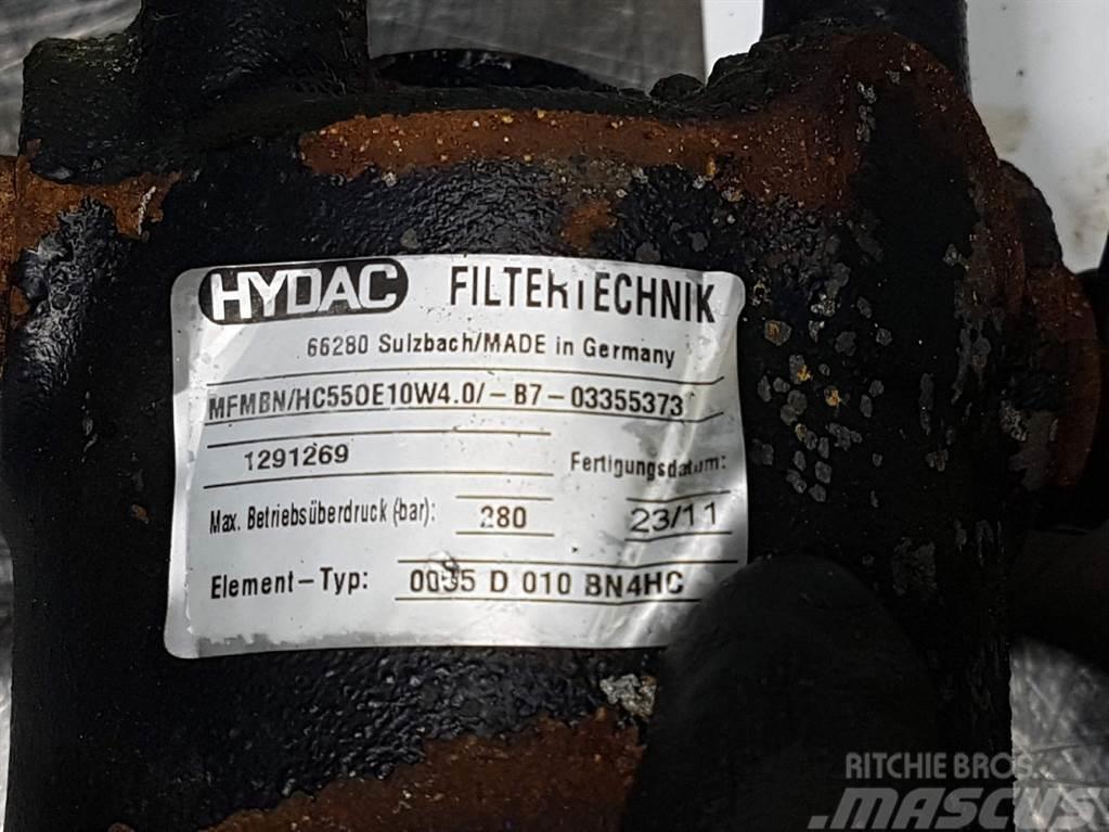 Hyundai HL760-9-Hydac MFMBN/HC55OE10W4.0 - Inline Filter Hüdraulika