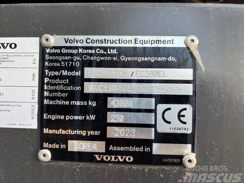 Volvo EC380EL Roomikekskavaatorid