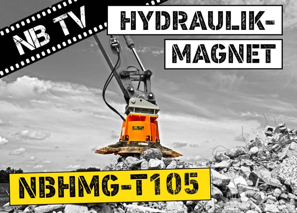  Hydraulikmagnet NBHMG T105 | Baggermagnet | 19-23t Roomikekskavaatorid