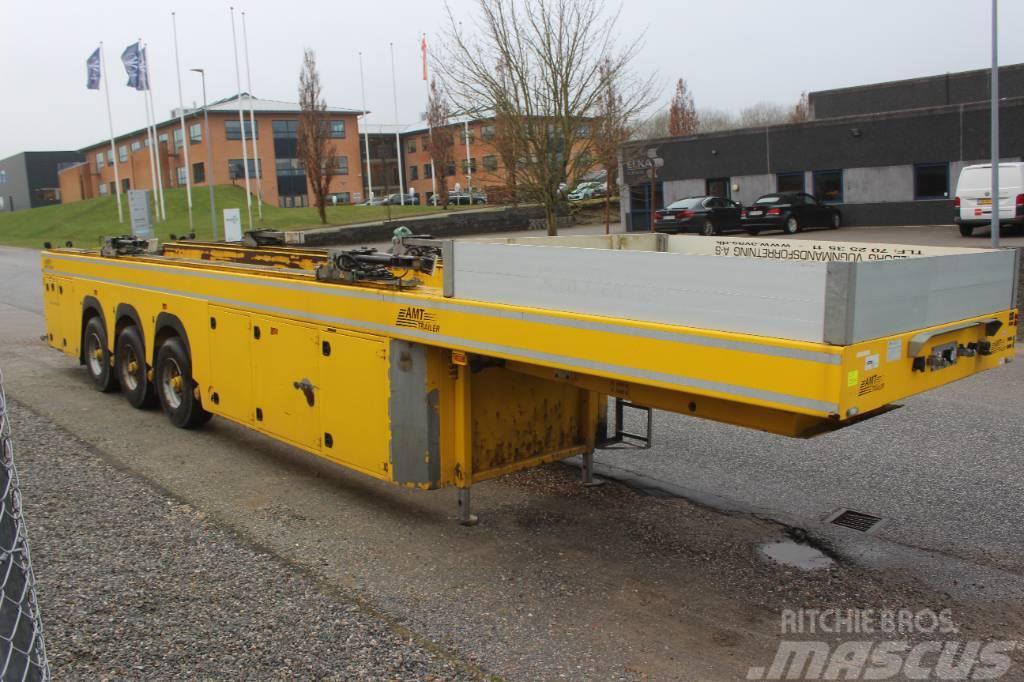 AMT Innenlader - 3 ax Beton /concrete Muud poolhaagised