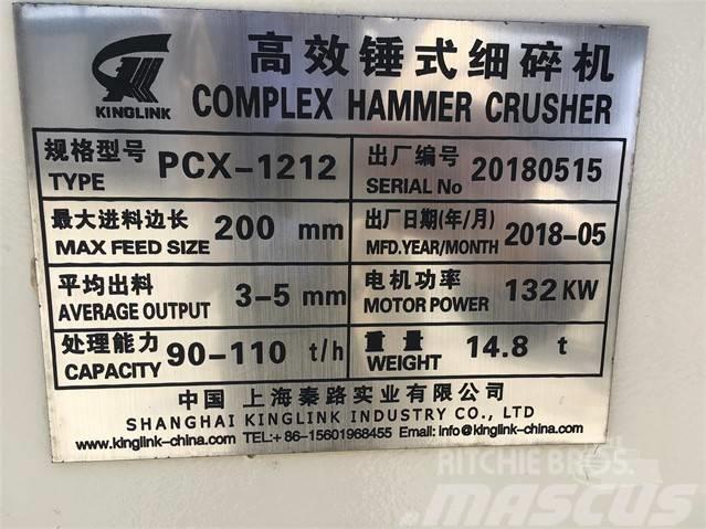 Kinglink PCX1212 Complex Hammer Crusher Purustid